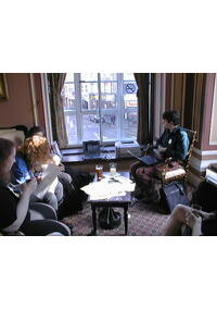 Sunday - Plokta mobile setup in the bar